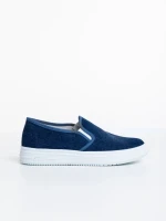 Дамски спортни обувки тъмно сини от текстилен материал  Lorinda