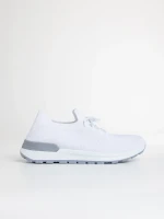 Мъжки спортни обувки бели от текстилен материал  Lucius