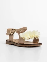 Детски сандали  златисти  от еко кожа Ronita