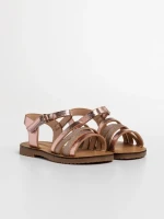 Детски сандали  розови  от еко кожа Reneta