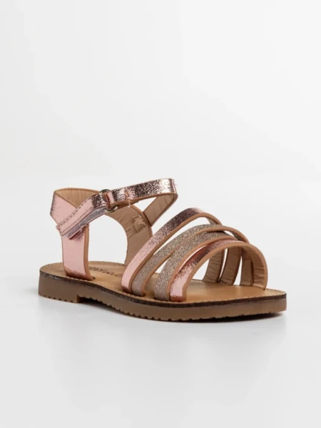 Детски сандали  розови  от еко кожа Reneta