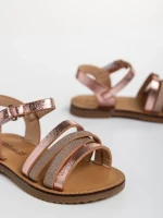Детски сандали  розови  от еко кожа Reneta