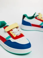 Детски спортни обувки  многоцветни  от еко кожа Camia