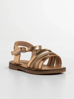 Детски сандали  златисти  от еко кожа Reneta