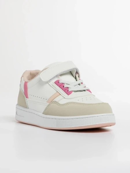 Детски спортни обувки  розови  от еко кожа Camia