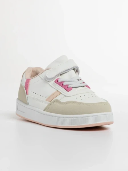 Детски спортни обувки  розови  от еко кожа Camia