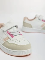 Детски спортни обувки  розови  от еко кожа Camia