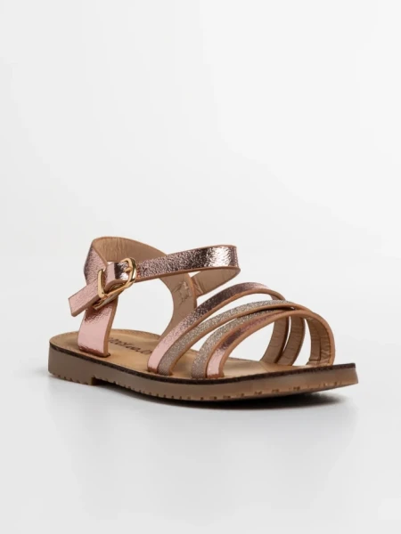 Детски сандали  розови  от еко кожа Reneta