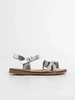 Детски сандали  сребристи  от еко кожа Reneta