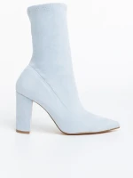 Дамски чизми сини от текстилен материал Annelies