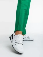 Дамски спортни обувки бели от еко кожа Aloysia