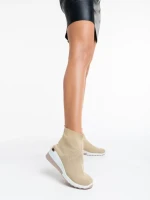 Дамски Спортни Обувки бежови от текстилен материал Maren