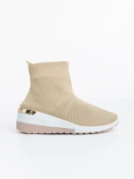 Дамски Спортни Обувки бежови от текстилен материал Maren