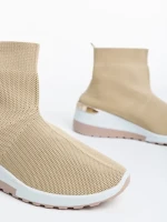 Дамски Спортни Обувки бежови от текстилен материал Maren