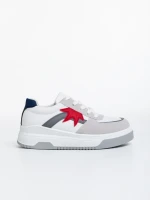 Дамски спортни обувки бели от еко кожа Anuja