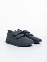 Мъжки спортни обувки сиви от еко кожа Triton