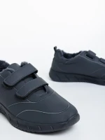 Мъжки спортни обувки сиви от еко кожа Triton