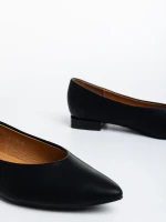 Дамски балерини черни от еко кожа Ilinka