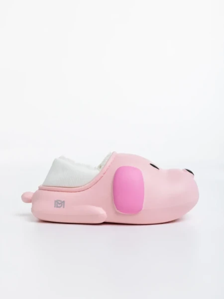 Детски чехли розови от полистирен Clef