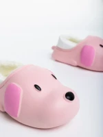 Детски чехли розови от полистирен Clef