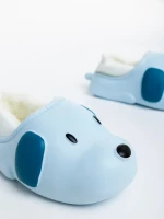 Детски чехли сини от полистирен Clef