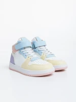 Детски  спортни обувки розови от екологична кожа Yoda