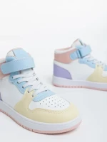 Детски  спортни обувки розови от екологична кожа Yoda