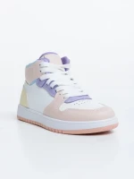 Детски спортни обувки розови от екологична кожа Berlia