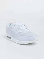 Мъжки спортни обувки бели от екологична кожа Bram