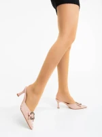 Дамски чехли  от текстилен  материал Treasa