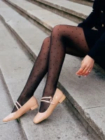 Дамски  мокасини бежови   от екологична кожа лачена Zipora