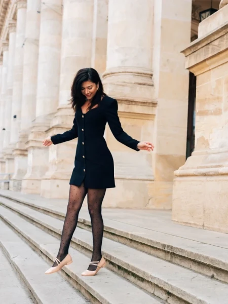 Дамски  мокасини бежови   от екологична кожа лачена Zipora