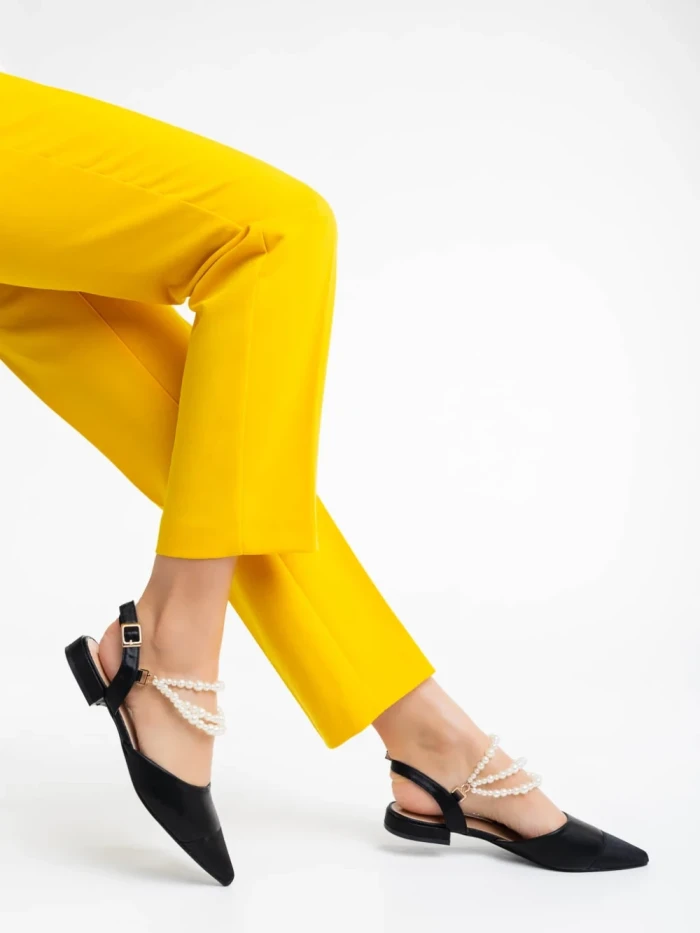 Дамски обувки черни   от екологична кожа Darlina