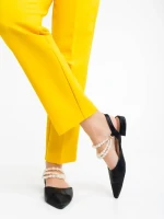 Дамски обувки черни   от екологична кожа Darlina