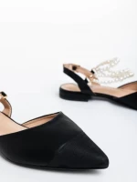 Дамски обувки черни   от екологична кожа Darlina