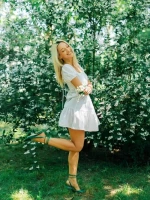 Дамскибалерини  зелени от текстилен материал Nadetta