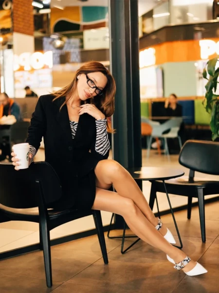 Дамски обувки с ток бели  от екологична кожа Simrita