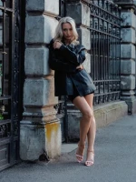 Дамски сандали розови от екологична кожа Soriya