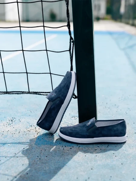 Мъжки еспадрили сини от текстилен материал Izan