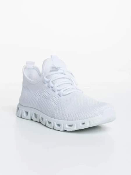 Мъжки спортни обувки бели от текстилен материал Astor