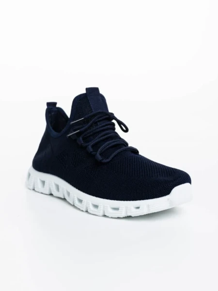 Мъжки спортни обувки сини от текстилен материал Astor