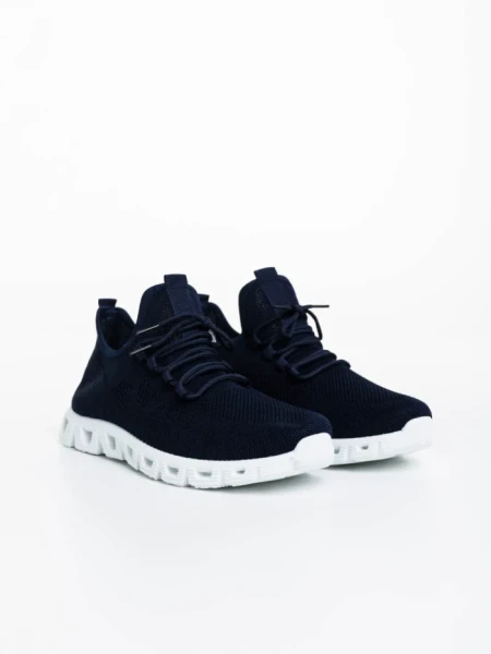 Мъжки спортни обувки сини от текстилен материал Astor