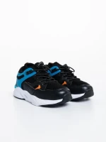 Детски спортни обувки черни от екологична кожа Kaori