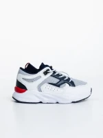 Детски спортни обувки бели от екологична кожа Kaori