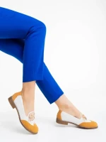 Дамски мокасини камел от екологична кожа Carmen