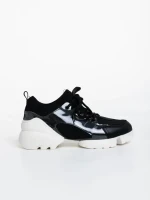 Дамски спортни обувки черни от текстилен материал Sonia