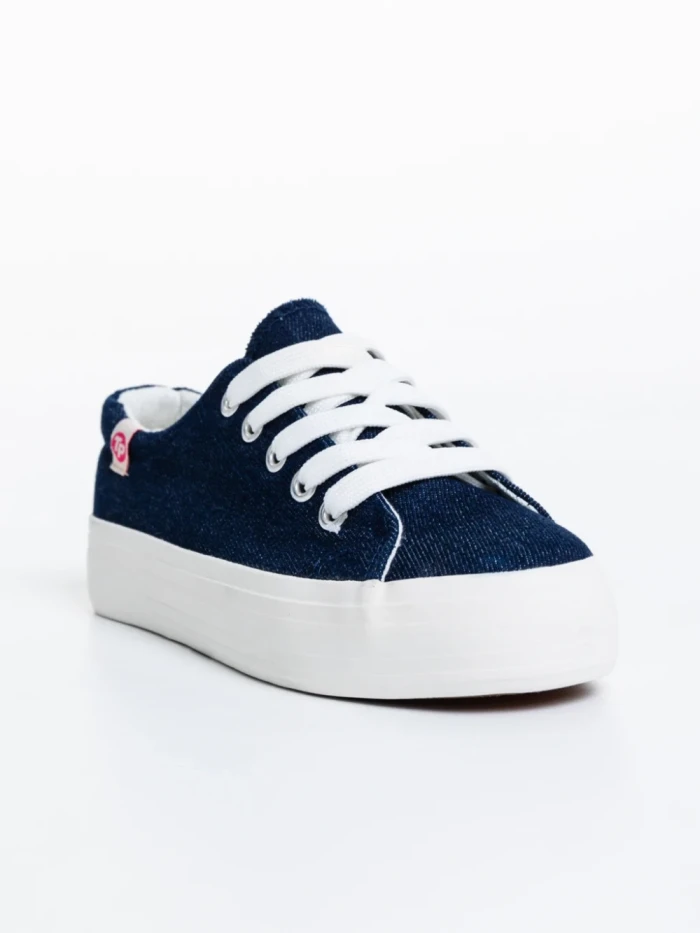 Детски дънкови маратонки от текстилен материал Codes