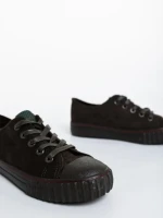 Детски тенис обувки зелени от текстилен материал Semeko