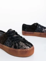 Детски тенис маратонки сиви от текстилен материал Pavel