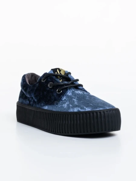 Детски тенис обувки сини от текстилен материал Leonard